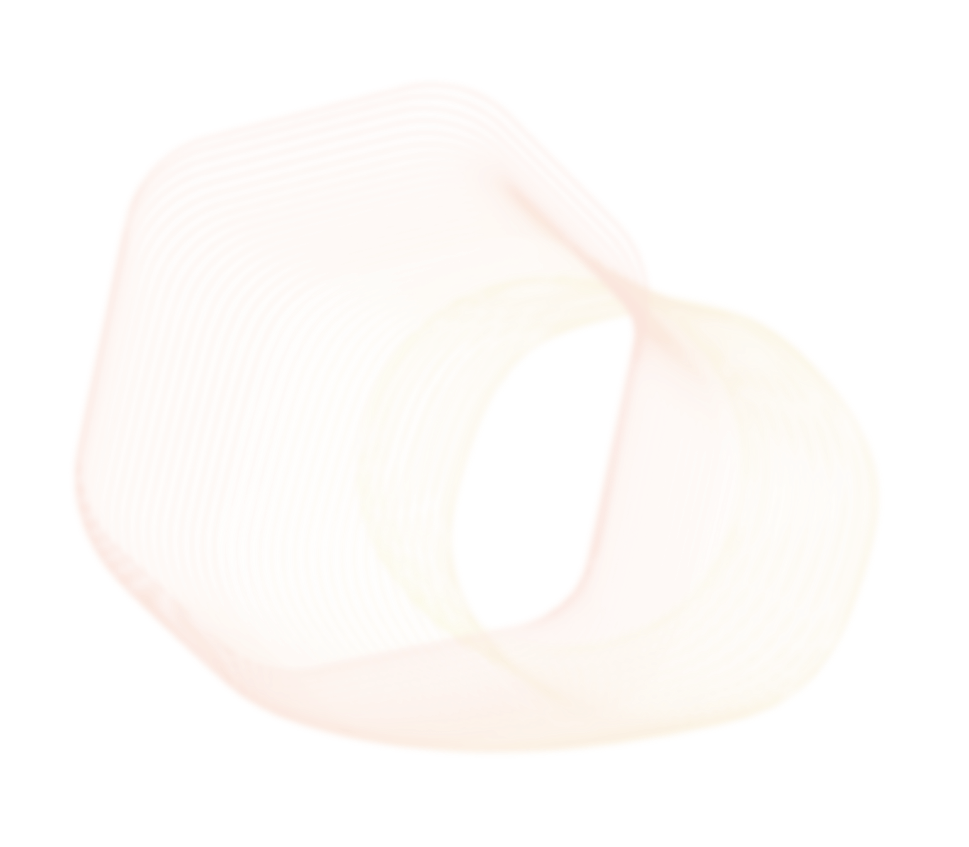 A close up of an orange object on a black background.